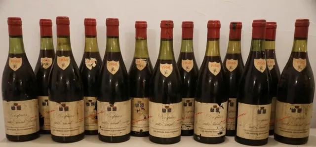 grand vin Bourgogne 1 HOSPICES NUITS SAINT GEORGES 1956 1er Cru Les Didiers 75cl