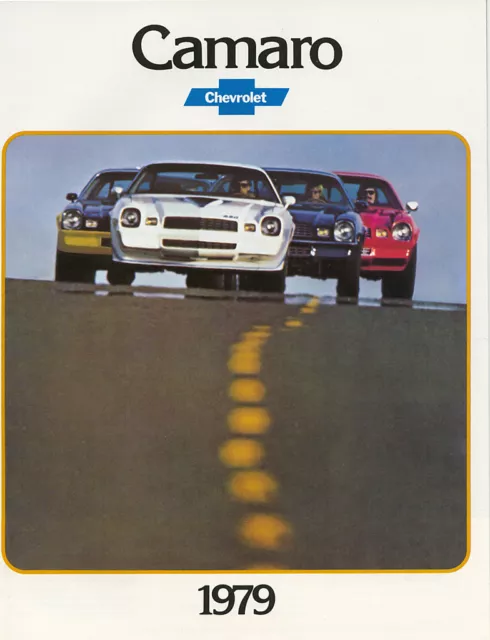 1979 Chevy Camaro Brochure Z 28/Rally Sport/Sport Coupe