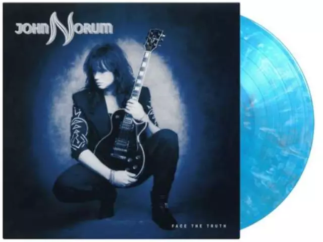 John Norum ( Europe ) - Face the Truth Blue Marbled Vinyl LP f. Glenn Hughes NEU