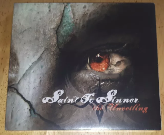 SAINT TO SINNER 'THE UNVEILING' DIGIPAK CD 2009 NEW & SEALED gothic/thrash metal