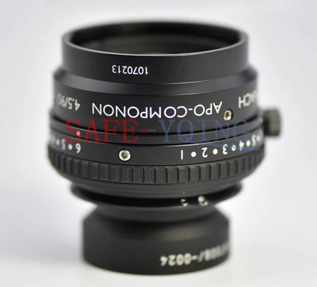 1PC Used Pre-owned Kreuznach Apo-Componon 4.5/90 MAKRO-IRIS Lens Nice Condition