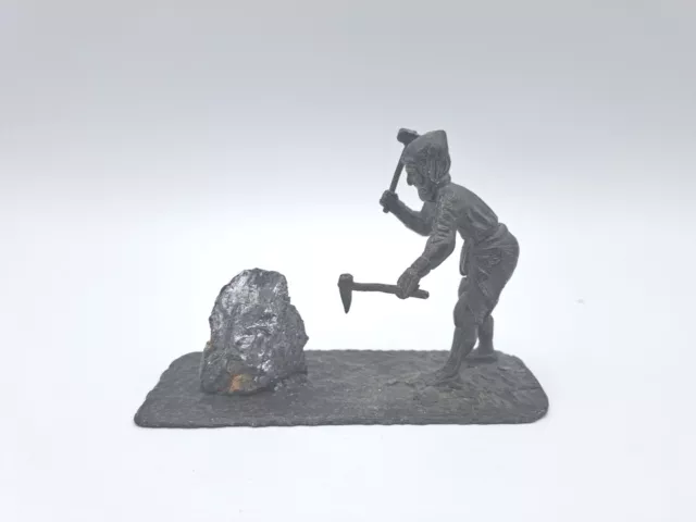 Bergmann 16. Jahrhundert Skulptur Figur Zinnfigur H 6cm cm 142g