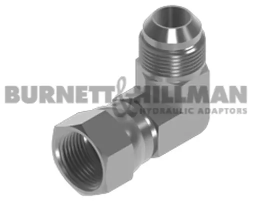 Burnett & Hillman Jic Mâle X Pivot Femelle 90° Forgé Compact Coude Adaptateur
