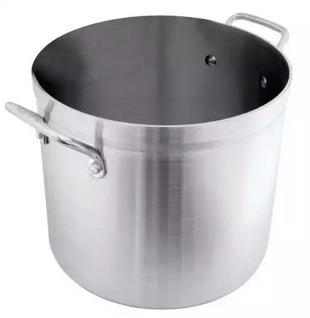 CRESTWARE POT40 Stock Pot,40 qt,Aluminum 2