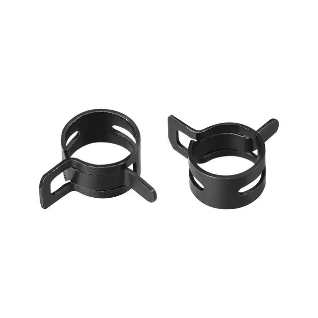 Nastro acciaio morsetto 12mm tubo molla nero morsetto acciaio manganese 30pz