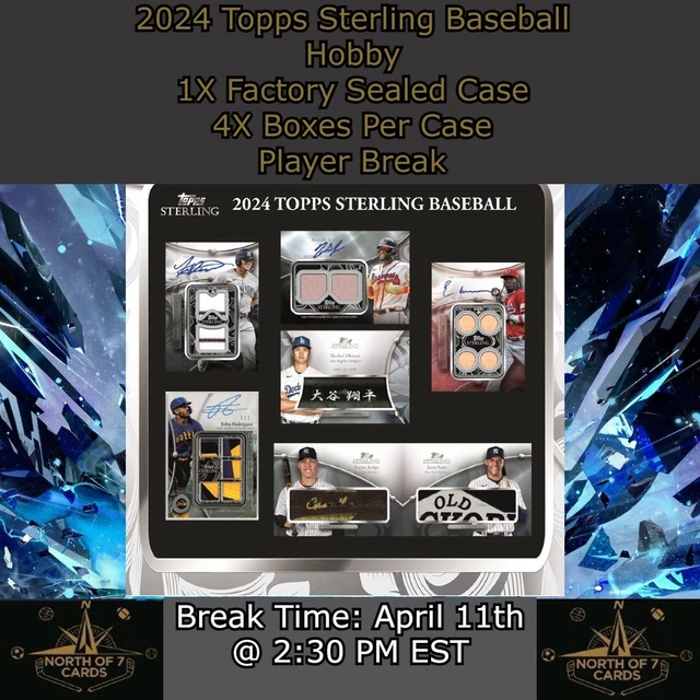 CHRISTOPHER MOREL 2024 Topps Sterling Baseball Hobby 1X Case Player