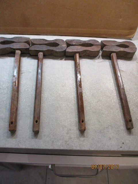 Lot De Leurres De Pêche Vintage En Bois – Artisanat Traditionnel, Décoration Murale Rétro