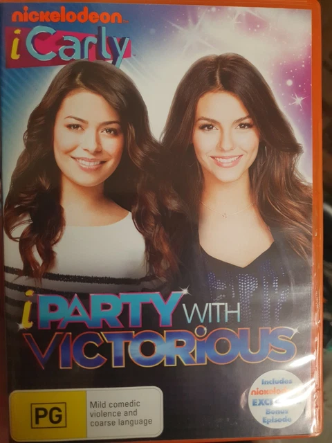 Dvd Victorious Season Episode 14 NICKELODEON ICARLY IPARTY WITH