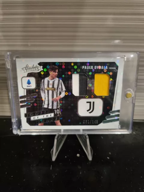 Chronicles 2020/21 PAULO DYBALA Tools of the Trade /149 Match Worn Patch