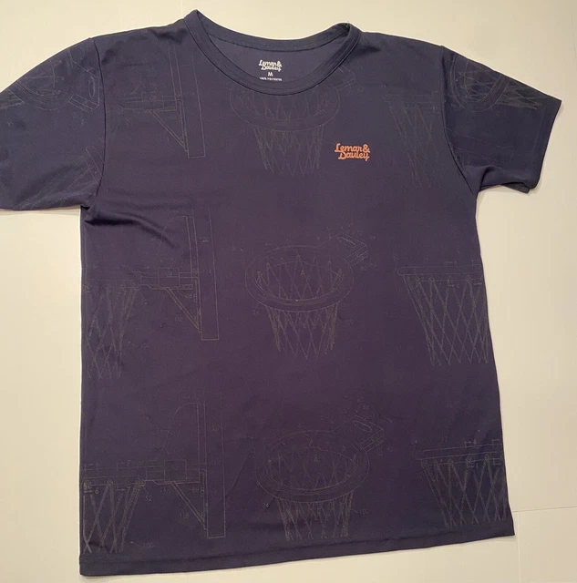 Lemar and Dauley  T-shirt Navy Blue Sz M