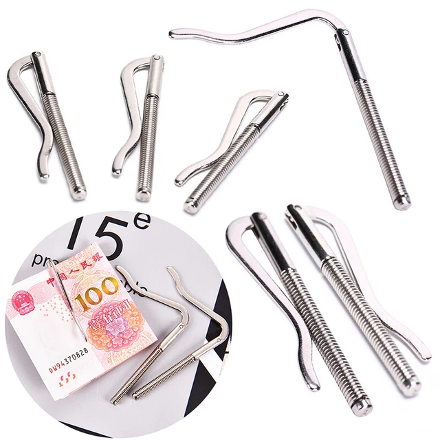 Clip per tende (28 foto): mollette decorative in metallo per tende e tende