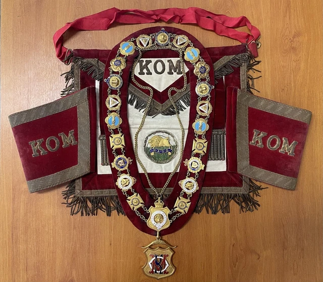 Royal Antediluvian Order Of Buffaloes 1950'S " Massone " Merit