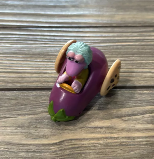 VINTAGE McDonald's 1988 Fraggle Rock - Mokey in Eggplant Car Action Toy  L