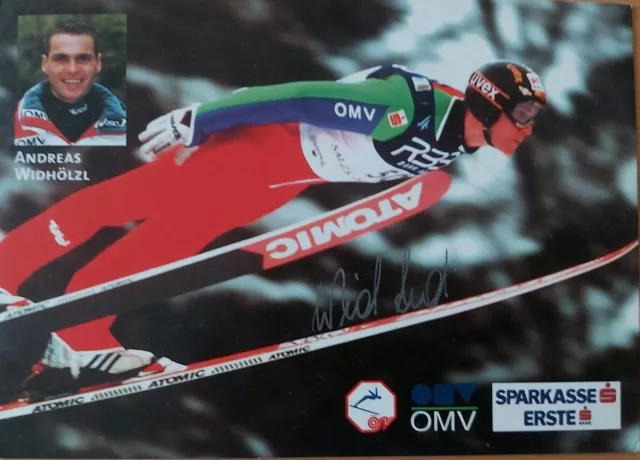 Andreas WIDHÖLZL - Österreich, Gold Olympia 2006 Skispringen,Original-Autogramm!