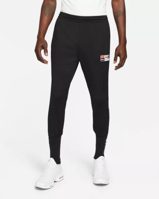 Pantaloni tuta UOMO Nike Nero Bianco 2021 fc sock cuff Joga Bonito