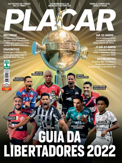 PLACAR WORLD CUP 2022 GUIDE Brazil Football Soccer magazine 288 PLAYERS  PROFILES