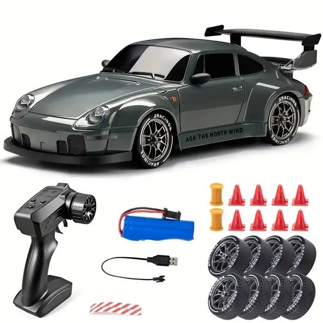 1:24 SCALE RC Drift Car 4WD, 2.4GHz Remote Control Racing Car for Kids ...