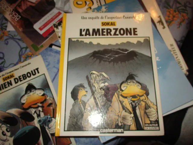 CANARDO Tome 5  L'Amerzone Sokal bd EO CASTERMAN 1986  TBE