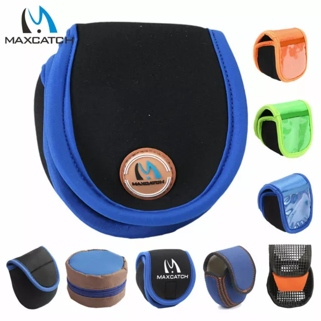 Maxcatch Neoprene Fly Reel Bag Protective Fly Fishing Reel Pouch Covers 3-8WT