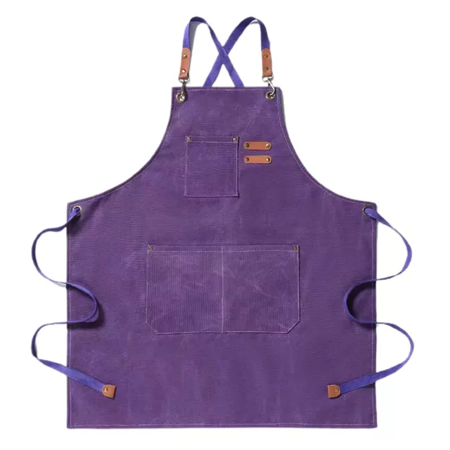 Kitchen Apron Unisex Oil-proof Knee Length Baking Apron 10 Colors