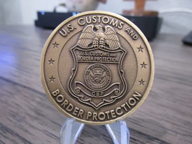 Vintage US CBP Customs and Border Protection Challenge Coin #649T