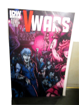 V-WARS #2 (2014) IDW COMICS KEVIN EASTMAN SUBSCRIPTION VARIANT COVER Bagged Boar