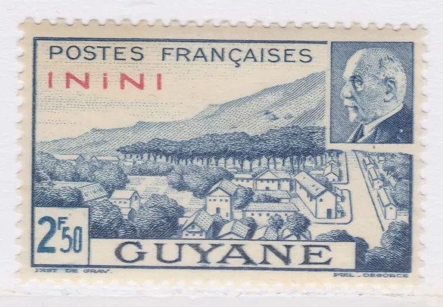 1941 French Colony Inini 2.50fr MNH** Stamp A22P17F8838