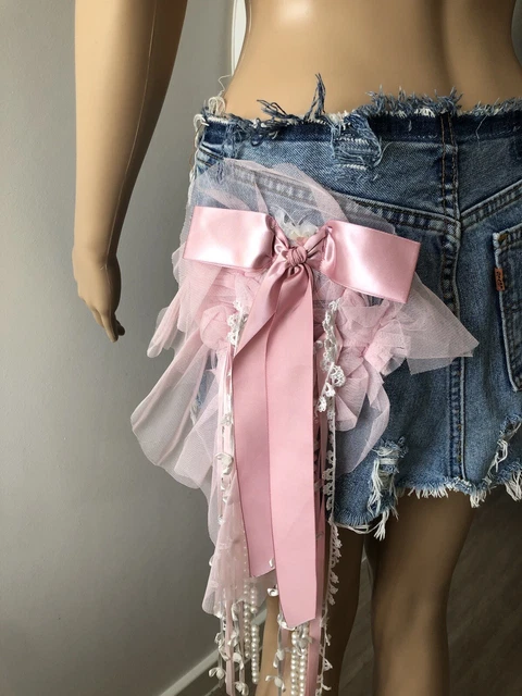 Levis denim skirt pink shop