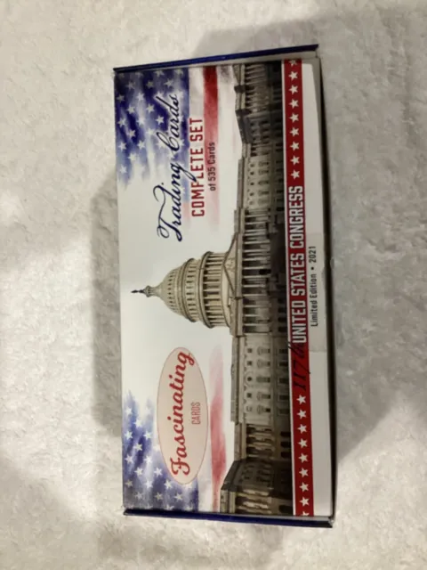 Fascinating Card 2021 117th US Congress Senator Trading Cards Singles