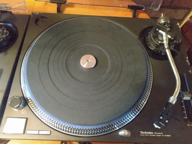 2 available technics sl-1210mk2 dj turntables. 1 mint, 1 w/ cosmetic blemishes. 3