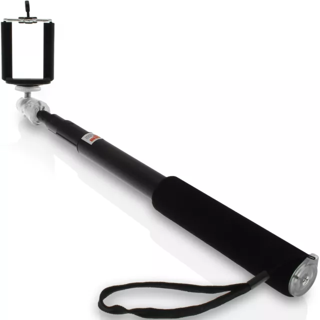 Monopied Bâton Télescopique Selfie Stick Manfrotto pour iPhone Smartphone Caméra