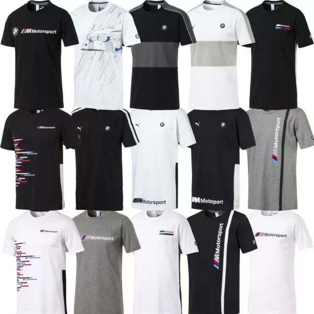 BMW T-shirt Motorsport MMS Puma White - Men 533327-02