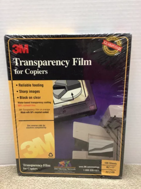 3M Transparency Film For Copiers  PP2500