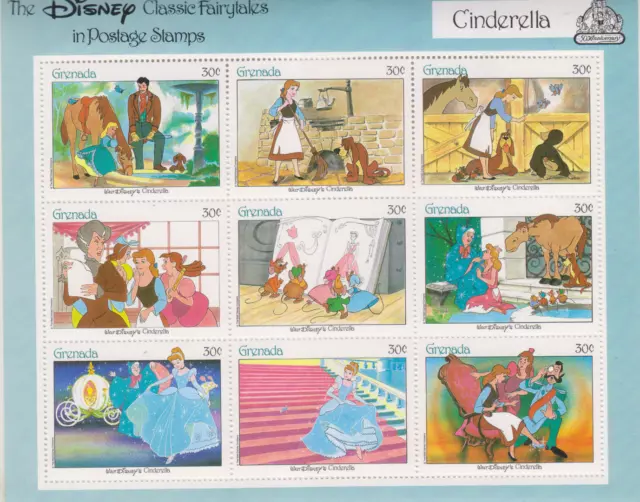 Walt Disney Cinderella Mint 7971