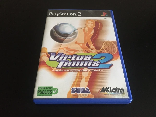 Virtua Tennis 2 Sony Playstation 2 Ps2 Edition Fr Pal Complet