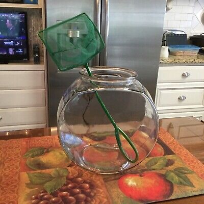 Classic Drum Style Fish Bowl 1 Gallon with Net