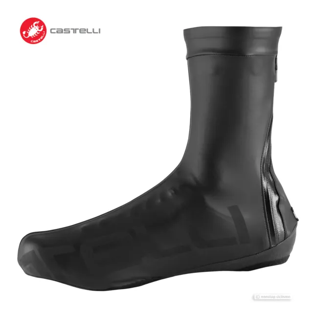 Castelli PIOGGERELLA Waterproof Cycling Shoe Covers : BLACK - One Pair