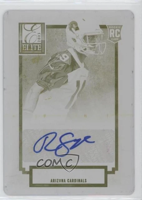 2013 Panini Elite Printing Plate Yellow 1/1 Ryan Swope #183 Rookie Auto RC z5i