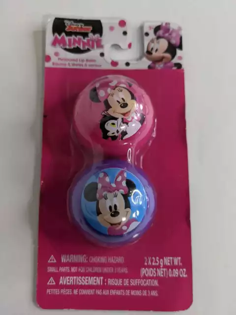 2 Pack Minnie Mouse Flavoured Lip Balm By Townley Girl
