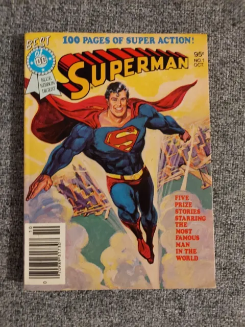 DC Comics Best Of DC Blue Ribbon Digest #1 1979 Superman HIGH GRADE NO RESERVE