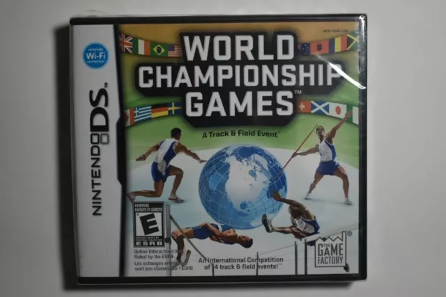 World Championship Games A Track & Field Event NINTENDO DS NDS BRAND NEW SEALED