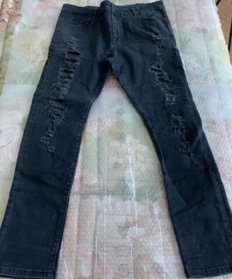 Asos Uomo Abbigliamento Pantaloni e jeans Jeans Jeans affosulati Jeans neri affusolati 