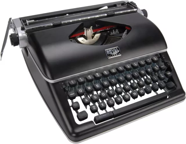 Royal 79104P Classic Manual Typewriter (Black)
