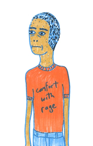 Laylah Ali Comfort with Rage Print