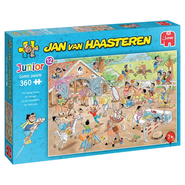Jumbo Jan Van Haasteren Junior Efteling Puzzle 360 Pezzi Per Bambini 7+ Anni, Con Max & Moritz, 1-2 Giocatori - 3