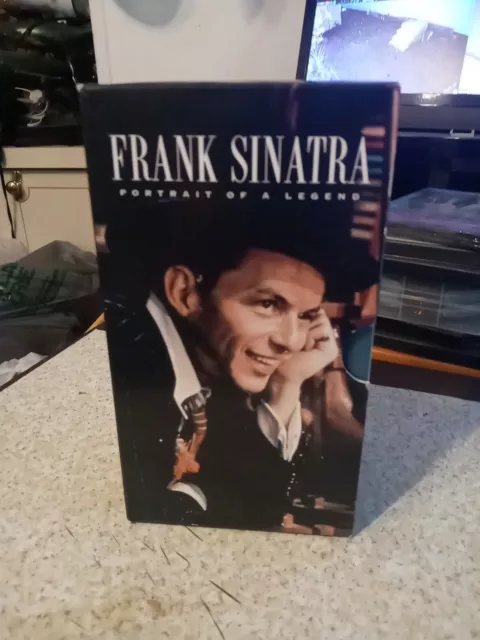 Frank Sinatra~Portrait Of A Legend~NEW 3 VHS's Boxed Set~2 Sealed