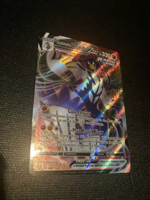 Rapid Strike Urshifu VMAX 88/163 NM in Portuguese Battle Styles Pokémon TCG