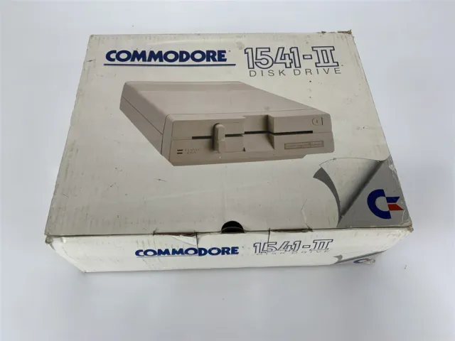 Commodore 1541-II Floppy Disk Drive In Original Box For Commodore 64