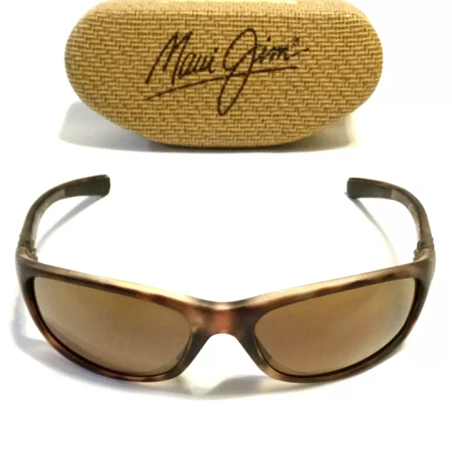 MAUI JIM KIPAHULU SUNGLASSES Tortoise Frames Bronze Polarized Lenses MJ 279-10