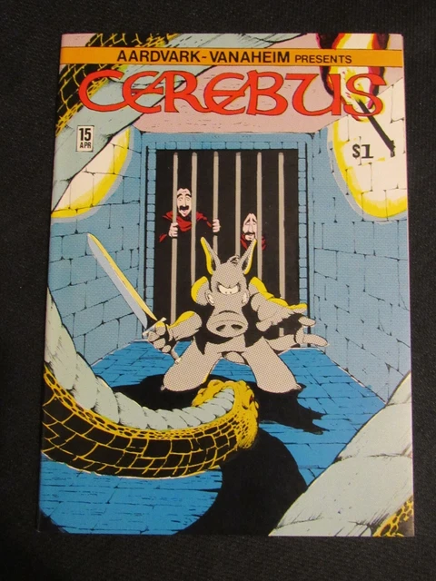 Cerebus #15 (1980) Aardvark-Vanaheim Dave Sim Nice VF/NM 9.0 U421